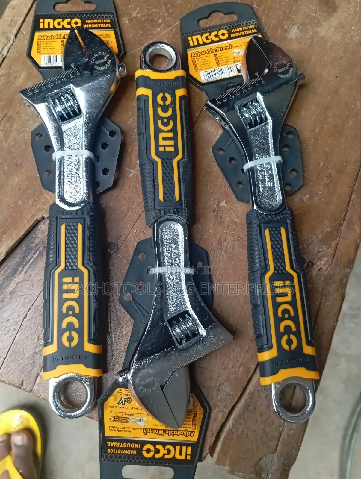 10" Ingco Adjustable Spanner