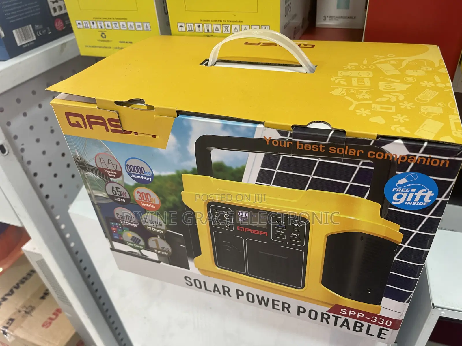 300 Watts Qasa Solar Generatorrr