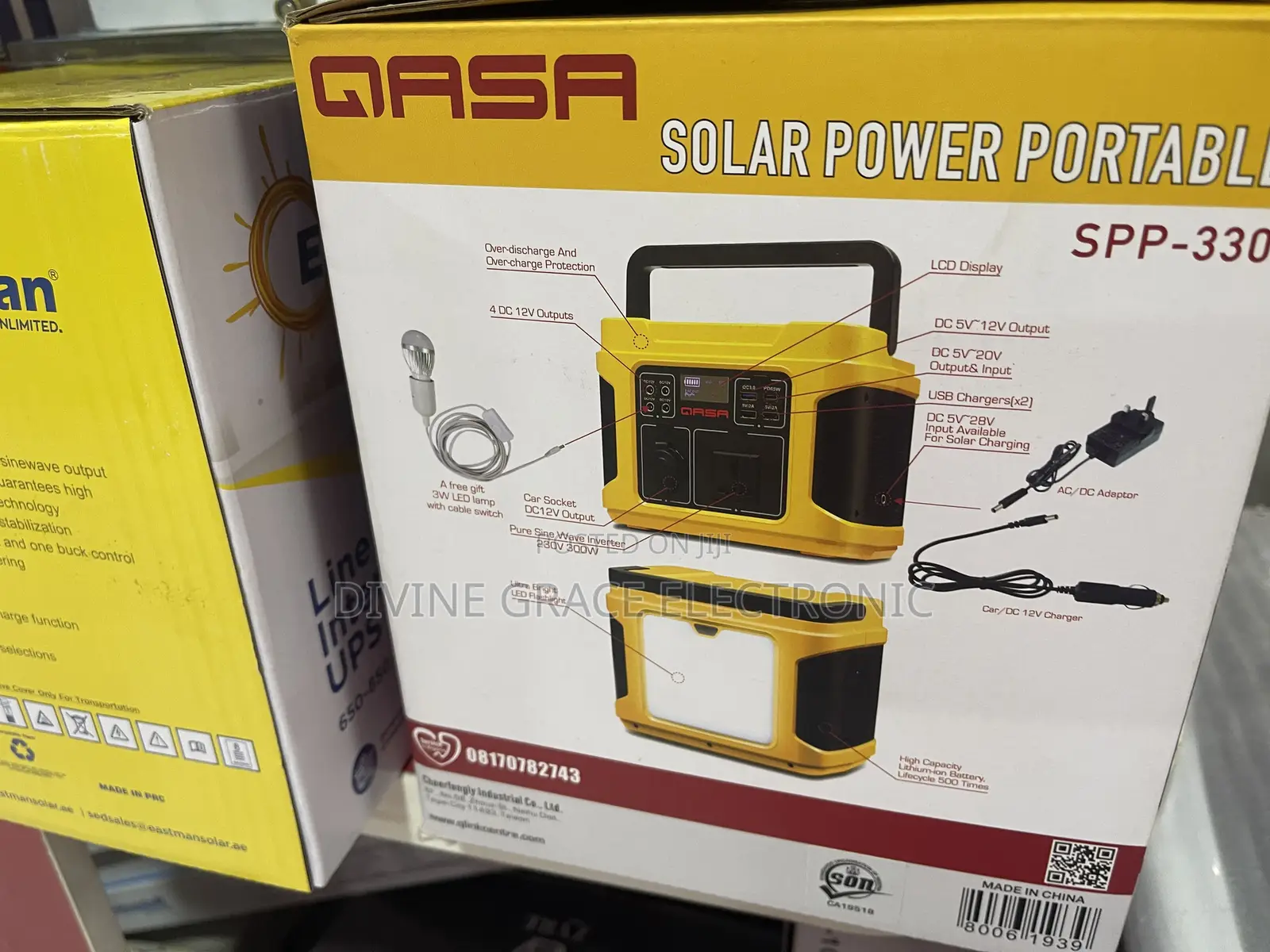 300 Watts Qasa Solar Generatorrr