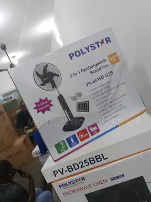 New Rechargeable Standing Fan
