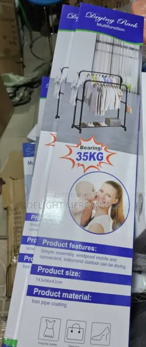 Multifunctional Cloth Drying Hanger Rack