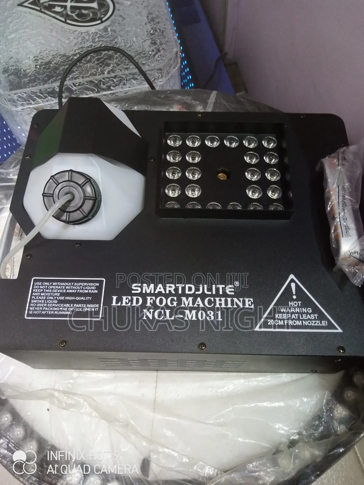 Up Smoke Machine Led
