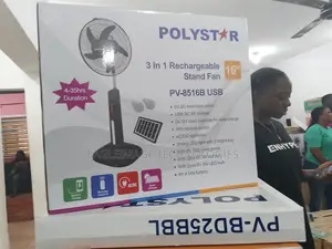 Sound Rechargeable Standing Fan