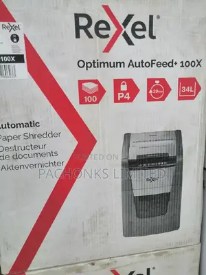 Rexel Shredder Optimum Auto Feed 100x