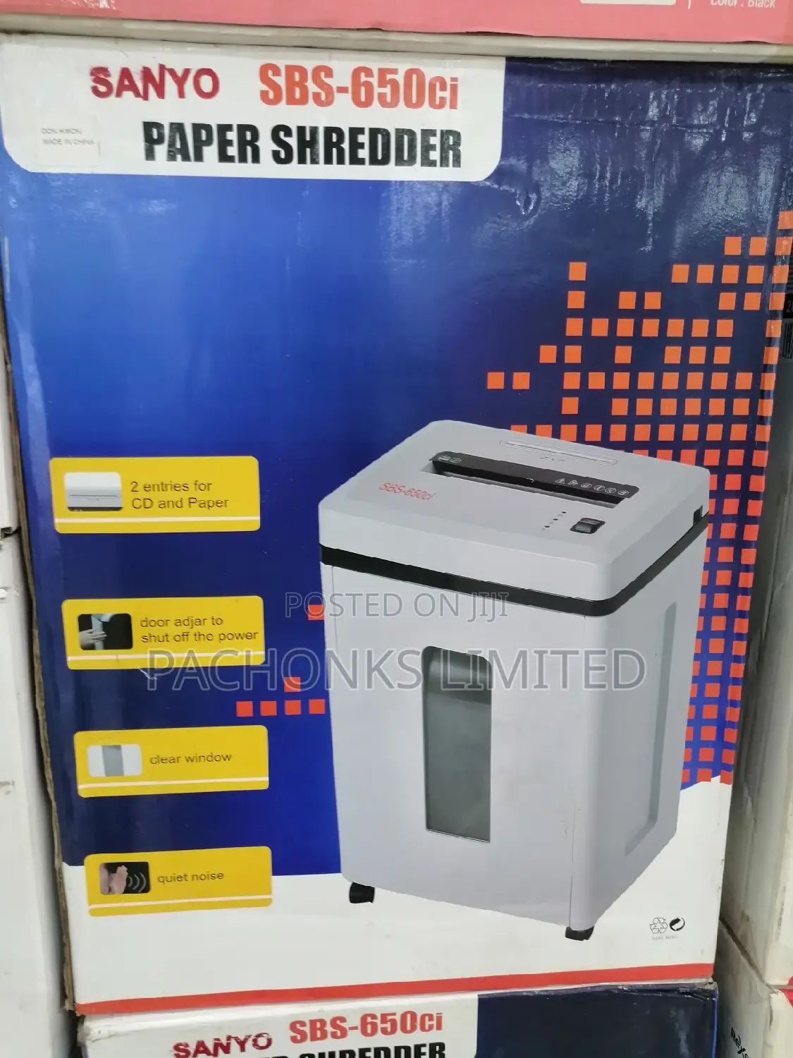 Sanyo Shredder SBS 650ci