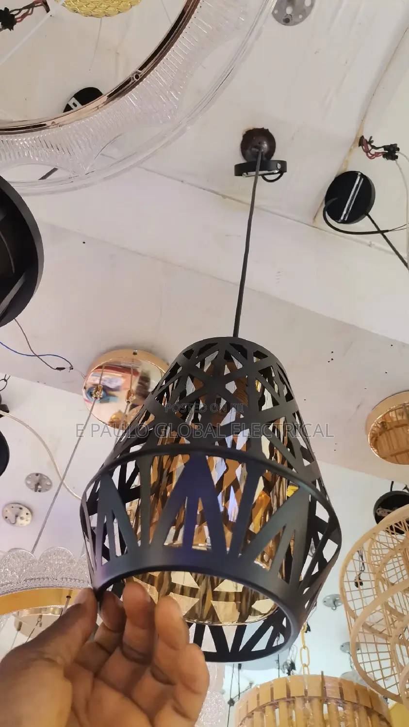 Droping Pandant Light With Bulb