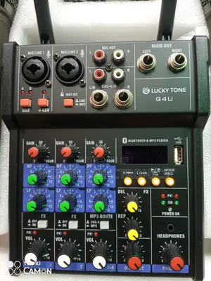 Audio Mixer Wireless Mics