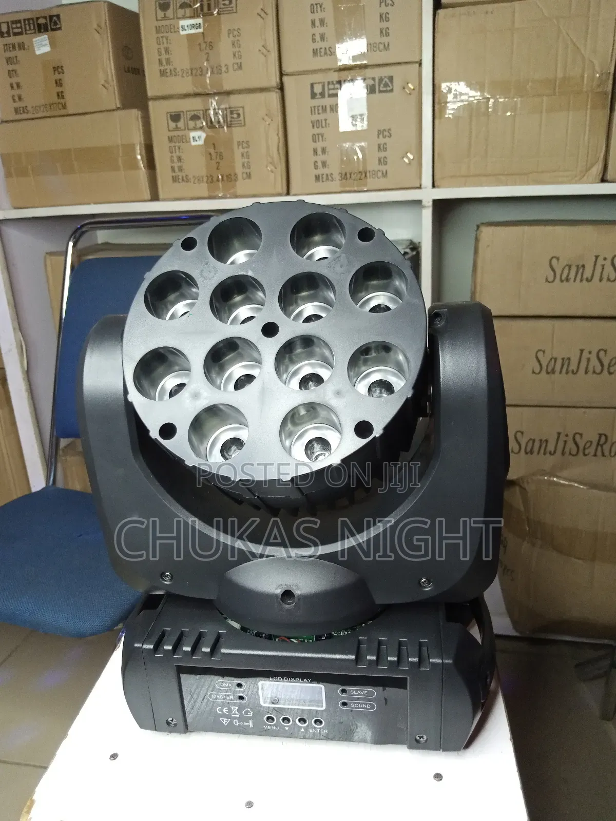 12 Watts By 12 Eye Moving Head
