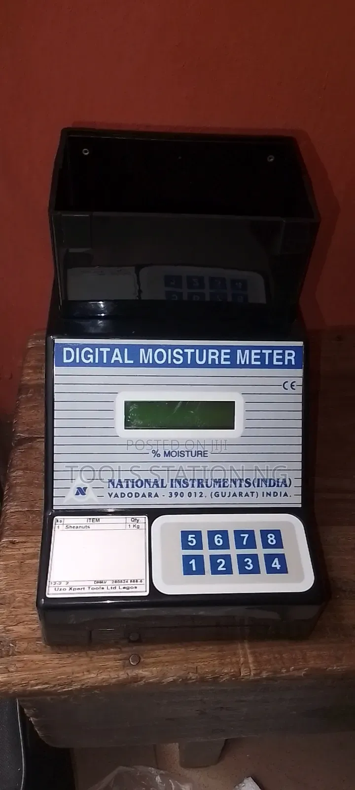 Digital Moisture Meter for Sheanuts