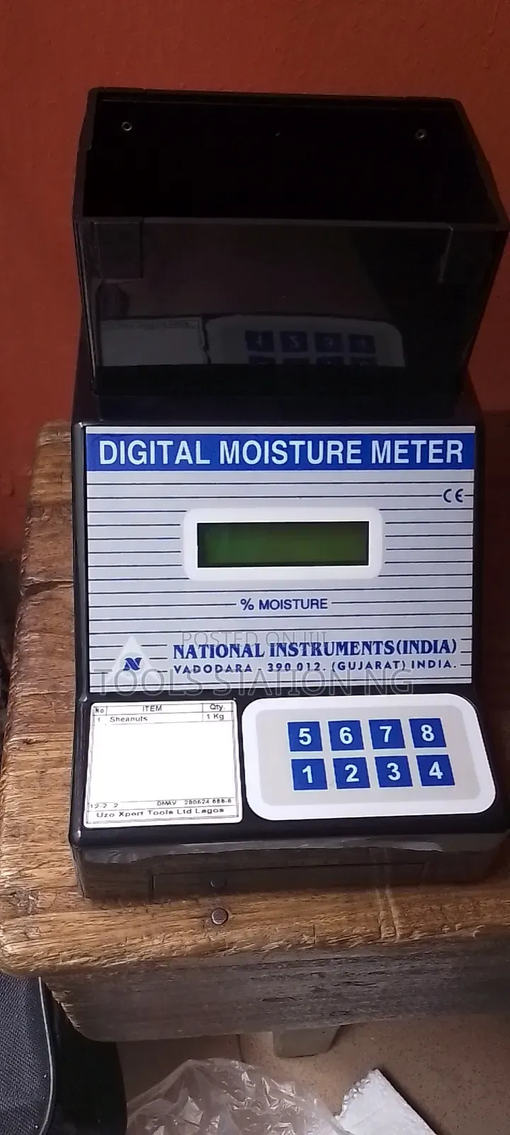 Digital Moisture Meter for Sheanuts