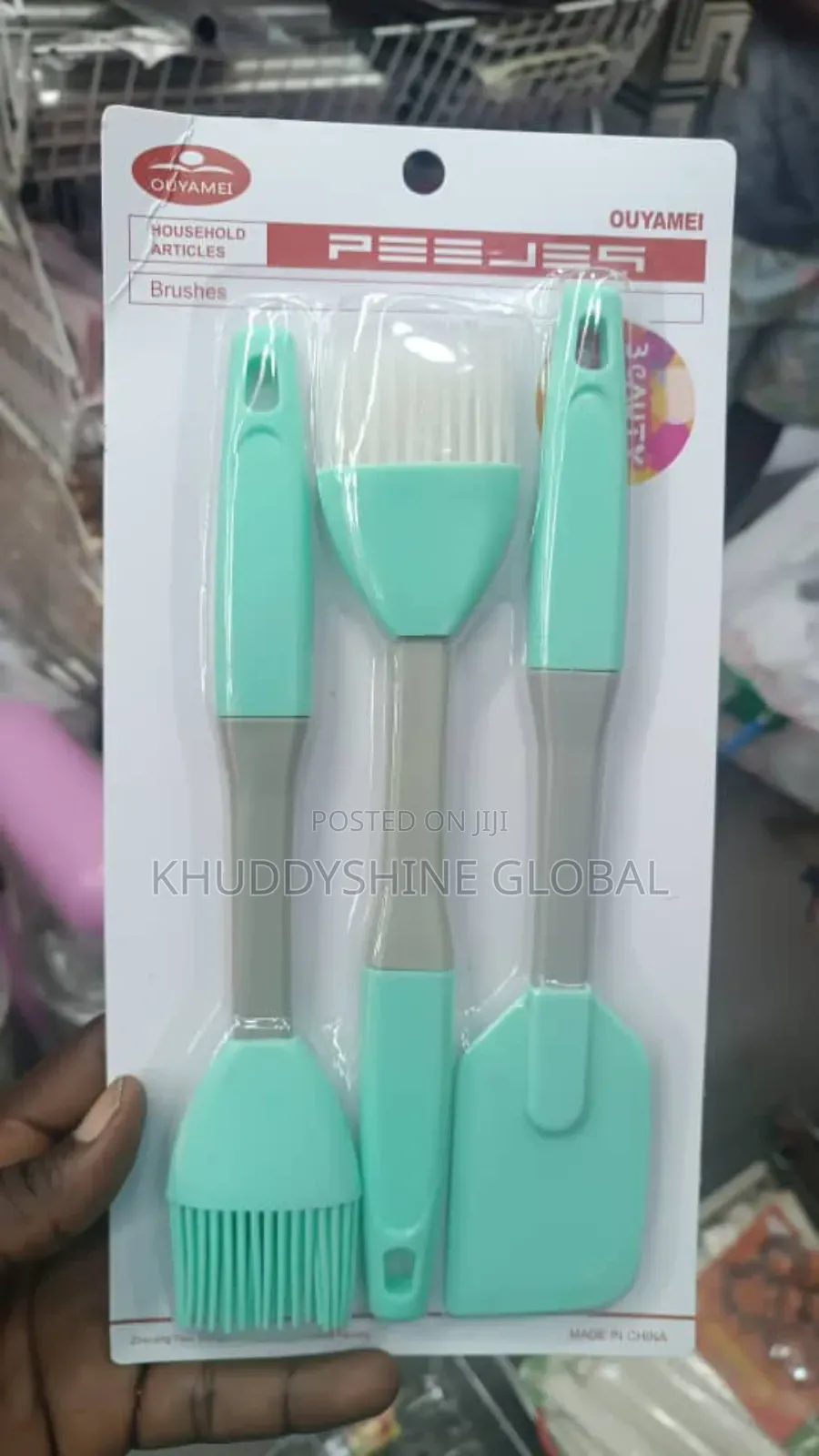 3 Sets Silicone Brush and Spatula Set
