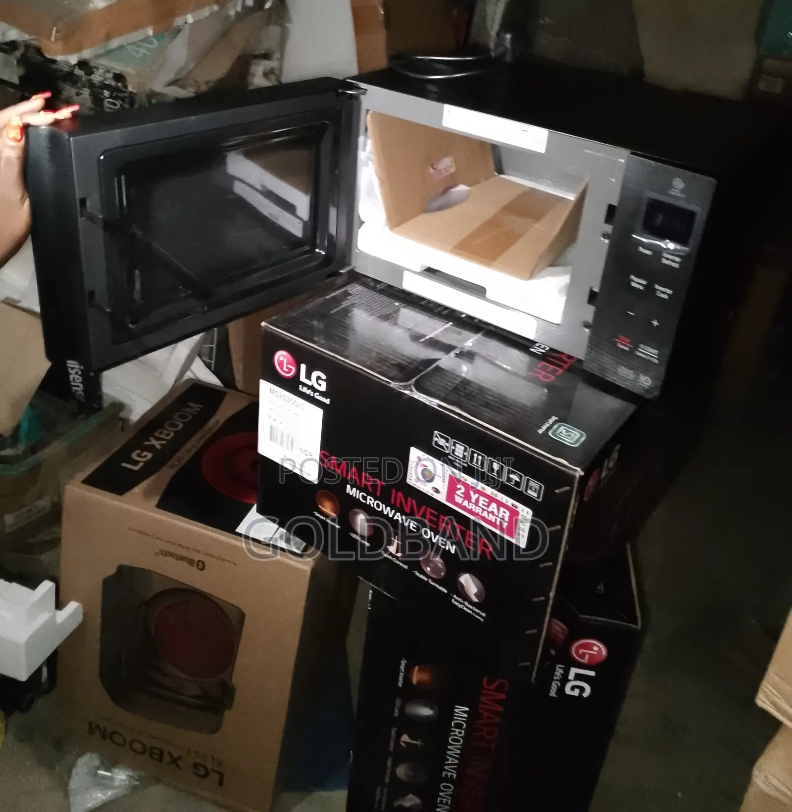 Powerful "Mwo2535gis" LG Inverter Microwave "25L"
