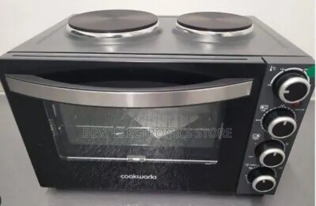 Cookworks 28l mini oven with hob best sale