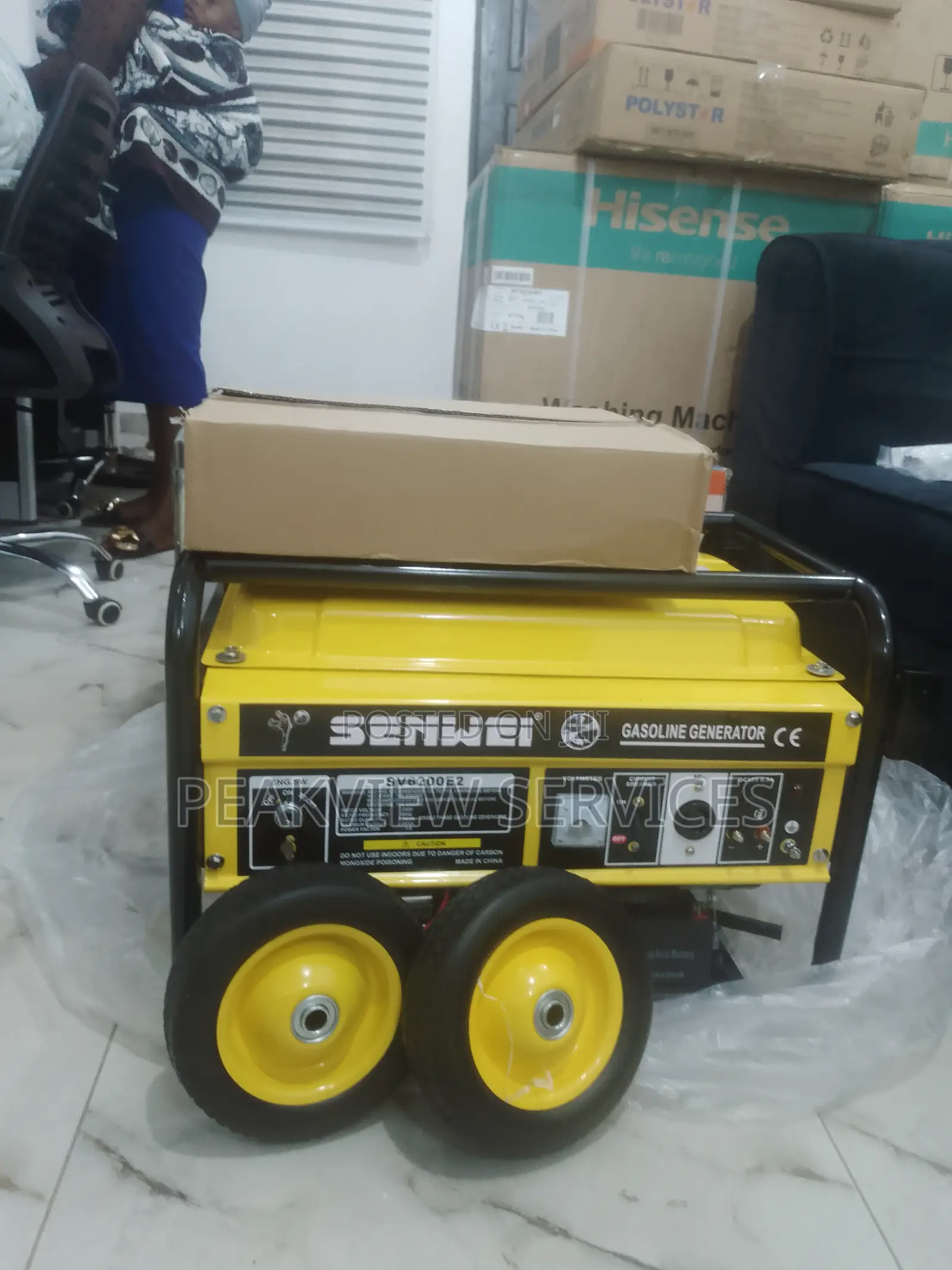 Top List Senwei Automatic Generator-Sv6200e2 4.5kva