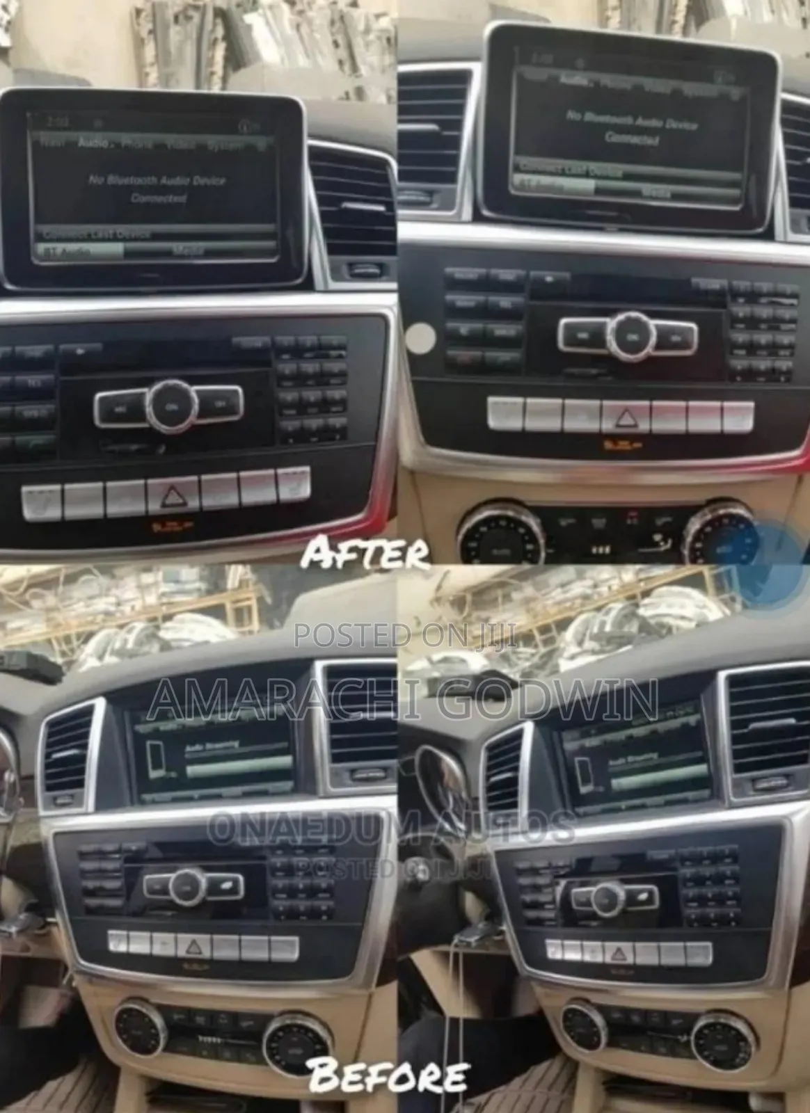Android Navigation Screen for Benz
