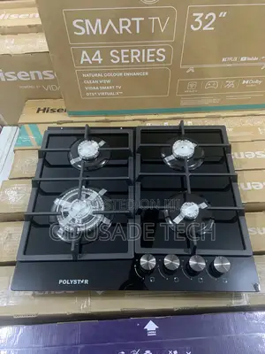 The Brand New Polystar 4 Burner Gas Hob
