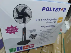 Portable 16" Polystar Rechargeable Fan -PV8516B