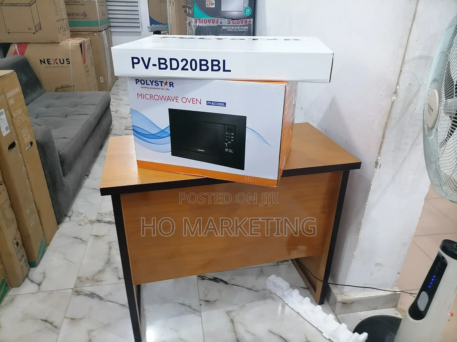 Improved Polystar 20L Built-in Microwave Oven [Pv-Bd20bbl]