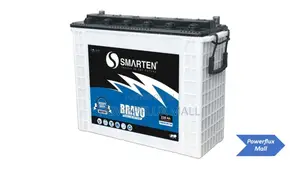 Smarten Bravo Series 220ah 12V Tubular Battery for Inverters