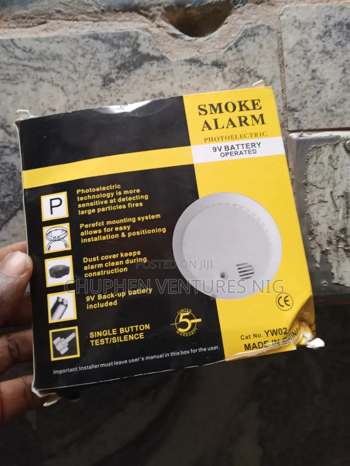 Electronic Wireless Fire Alarm