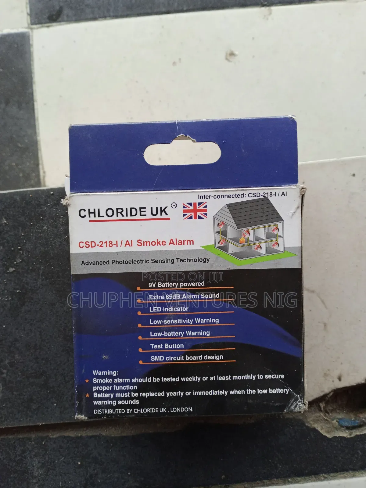 Electronic Wireless Fire Alarm