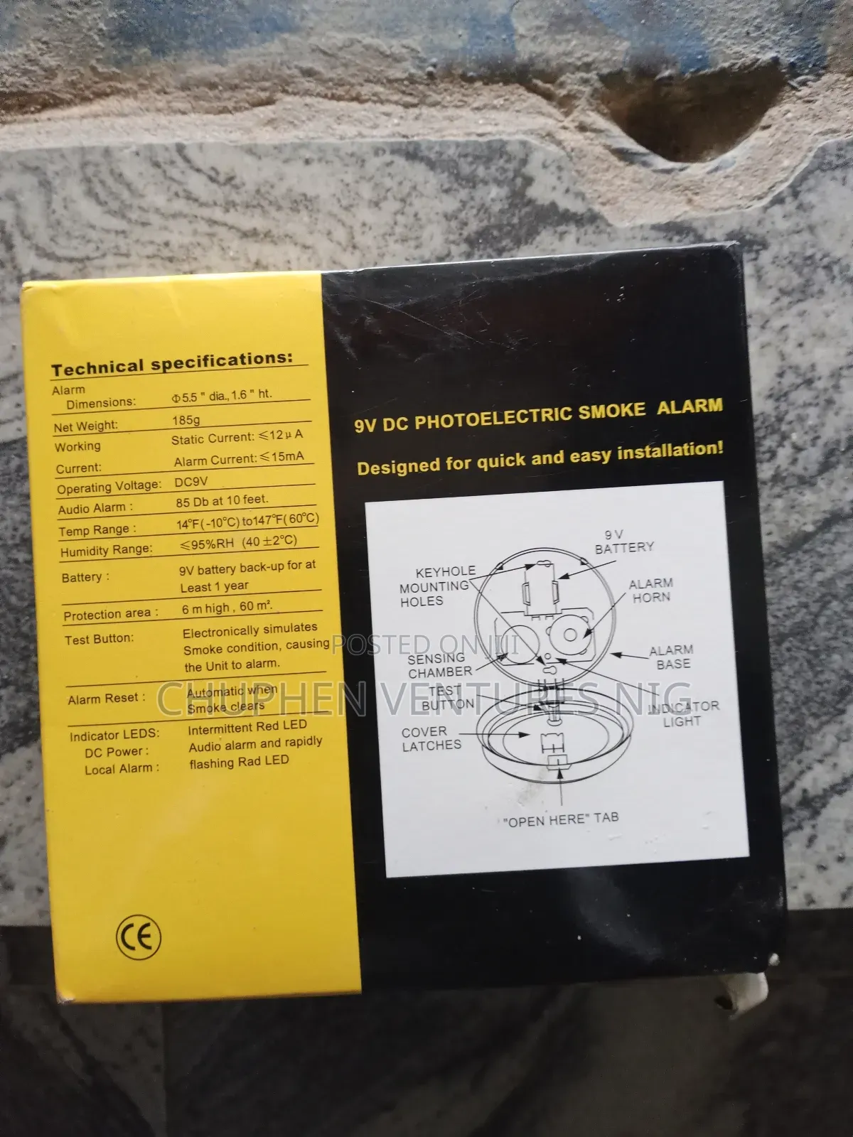 Electronic Wireless Fire Alarm