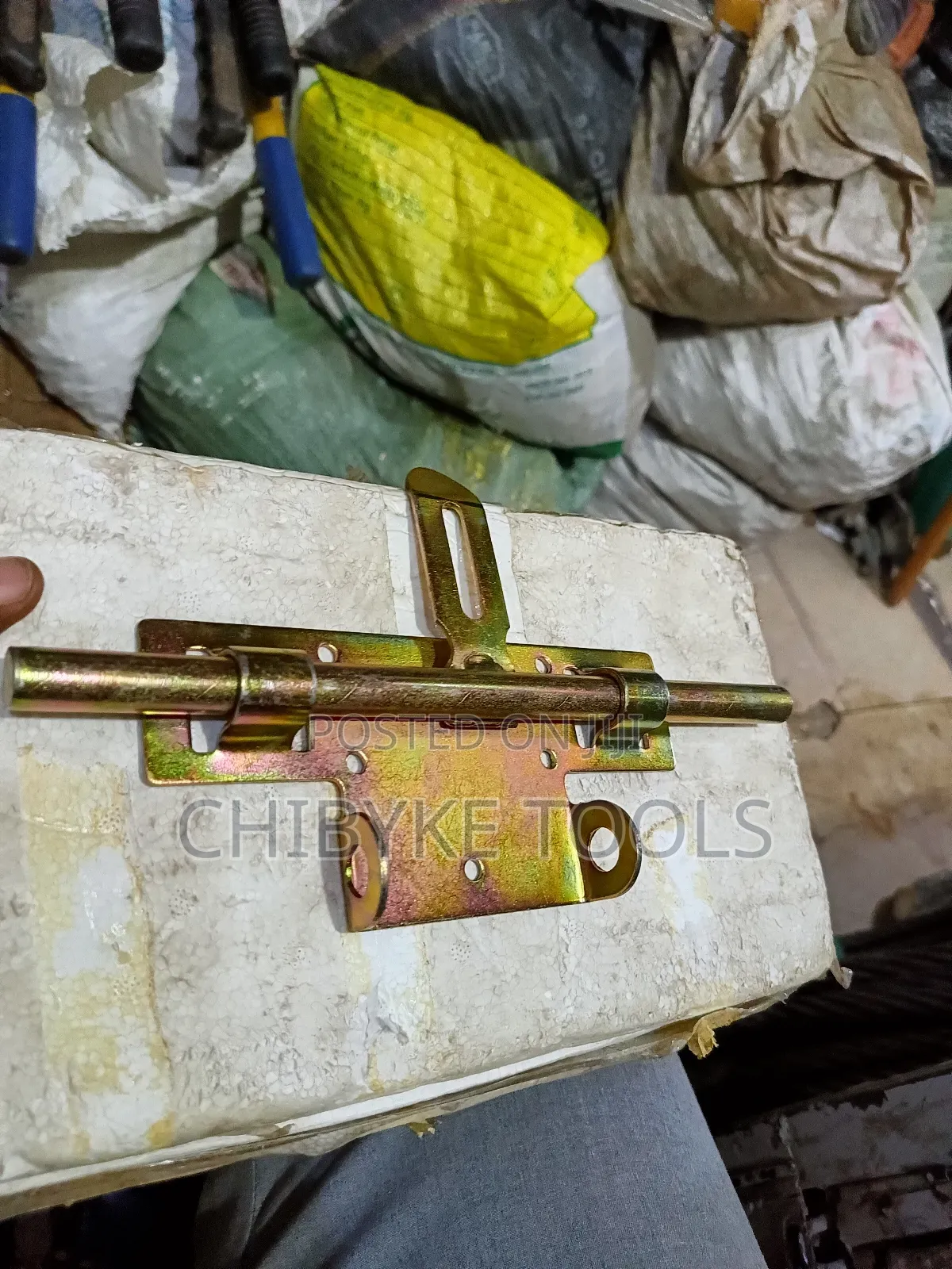 Big Original Door Bolt Staple