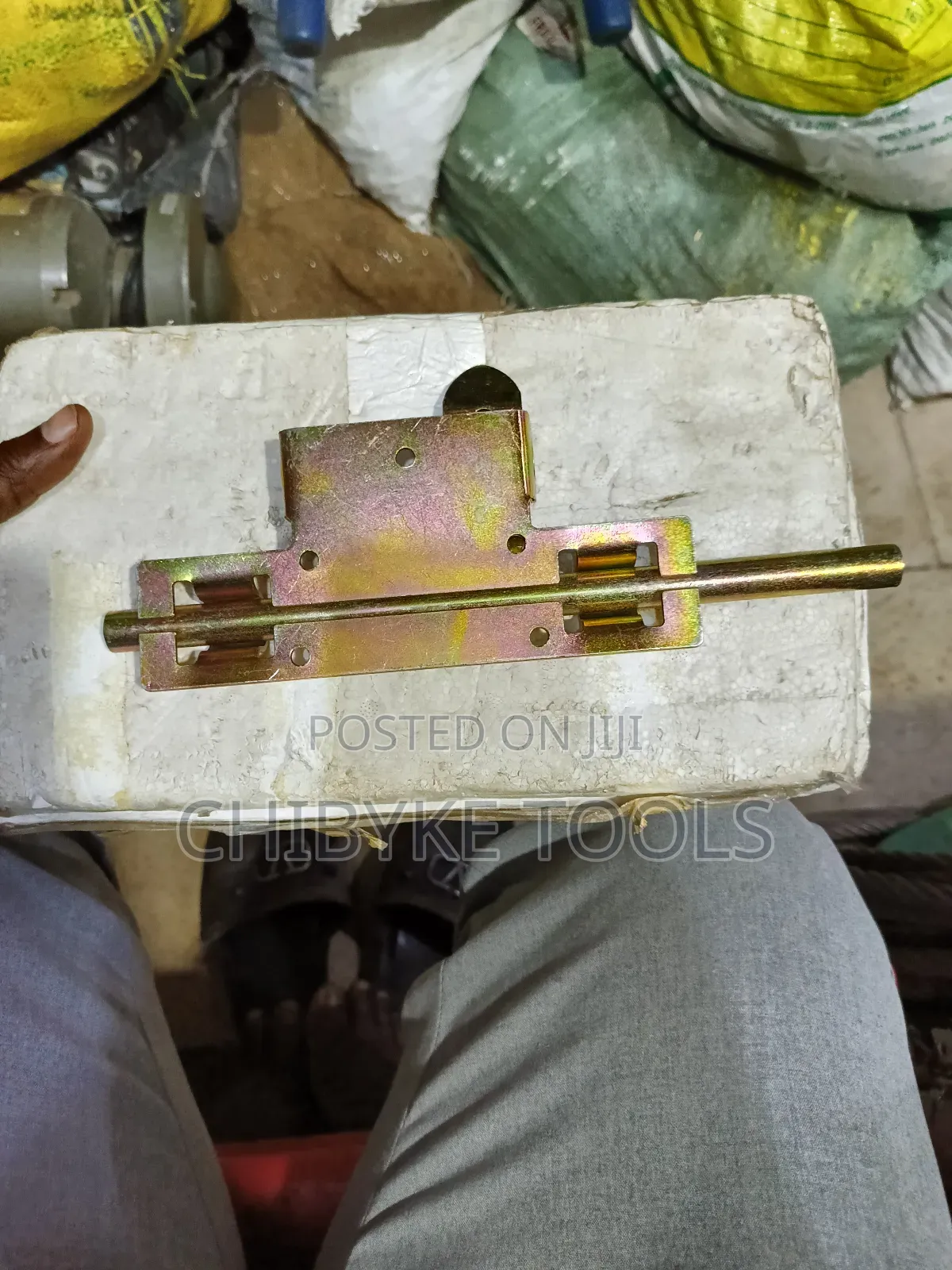 Big Original Door Bolt Staple