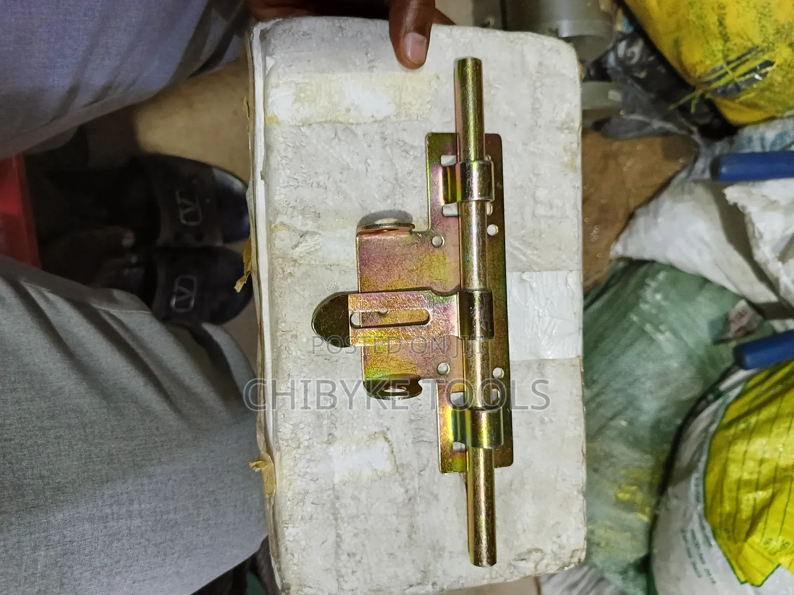 Big Original Door Bolt Staple