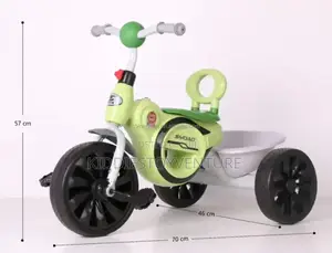 Popular Design Plastic Baby Tricycle With 3 Wheel