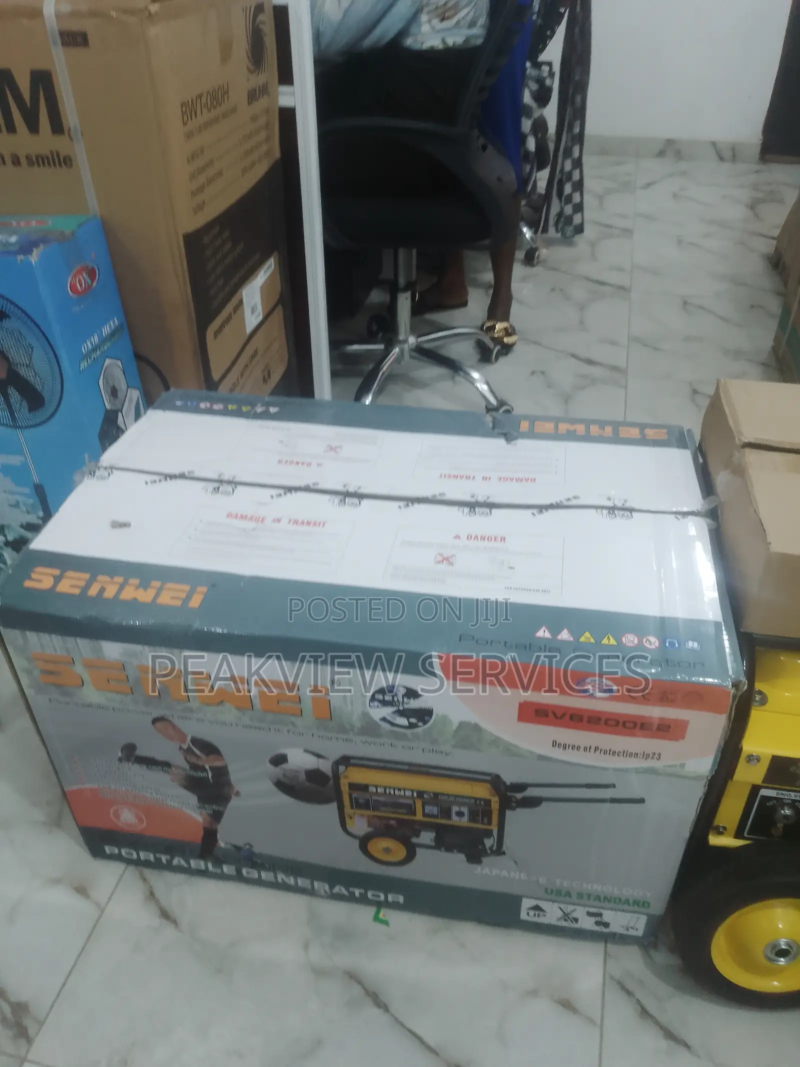 Good Senwei Automatic Generator-Sv6200e2 4.5kva