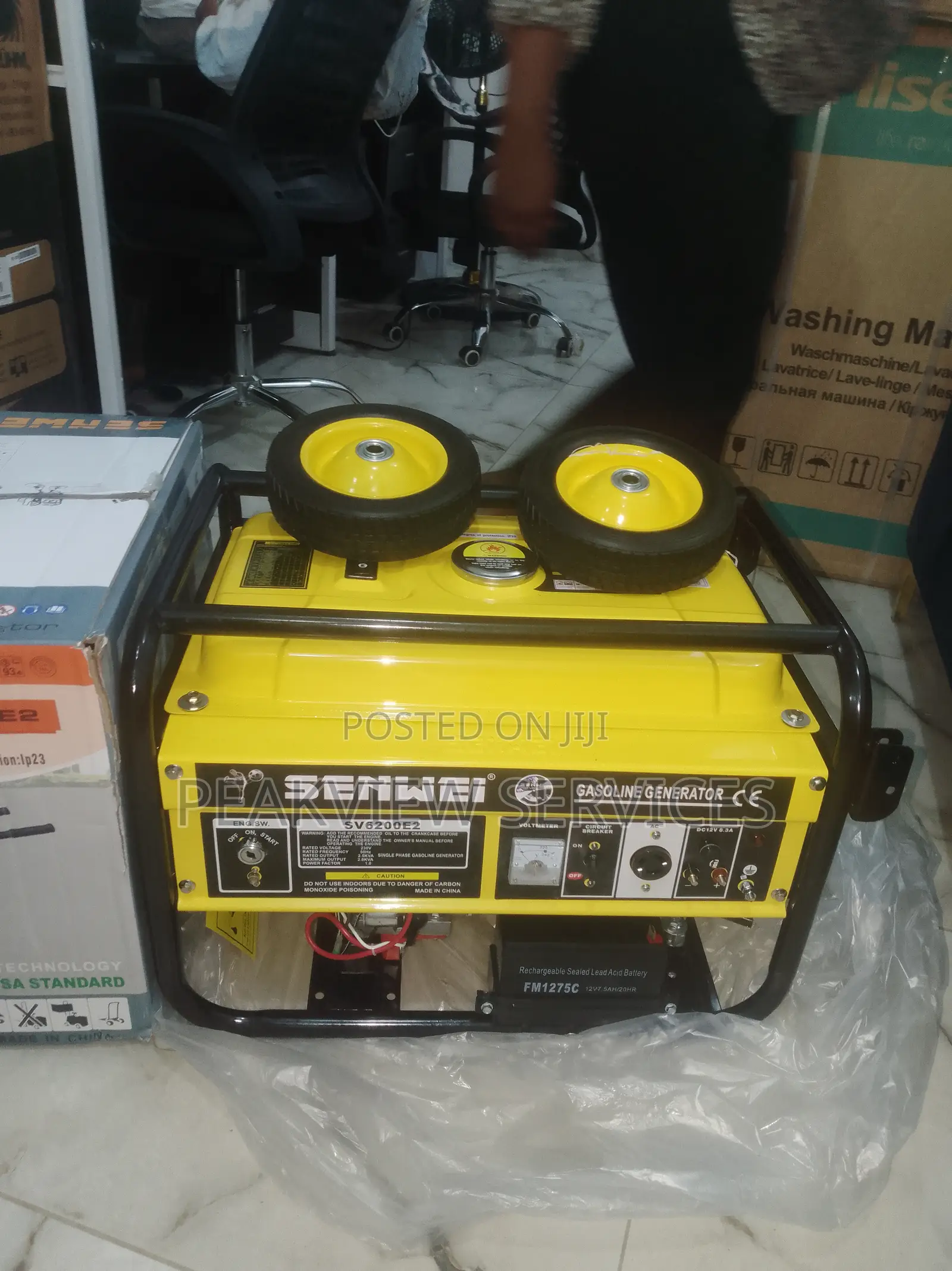 Advanced Senwei Automatic Generator-Sv6200e2 4.5kva