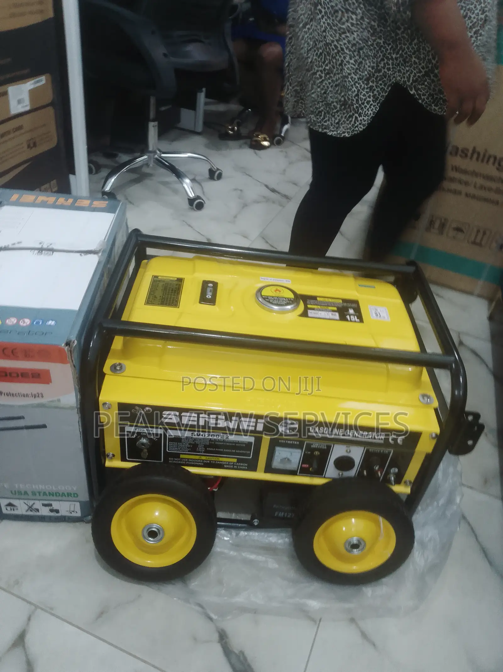 Admirable Senwei Automatic Generator-Sv6200e2 4.5kva