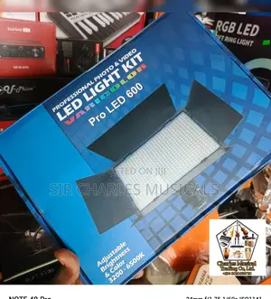 Professional Photo Video LED Light Kit Pro LED 600