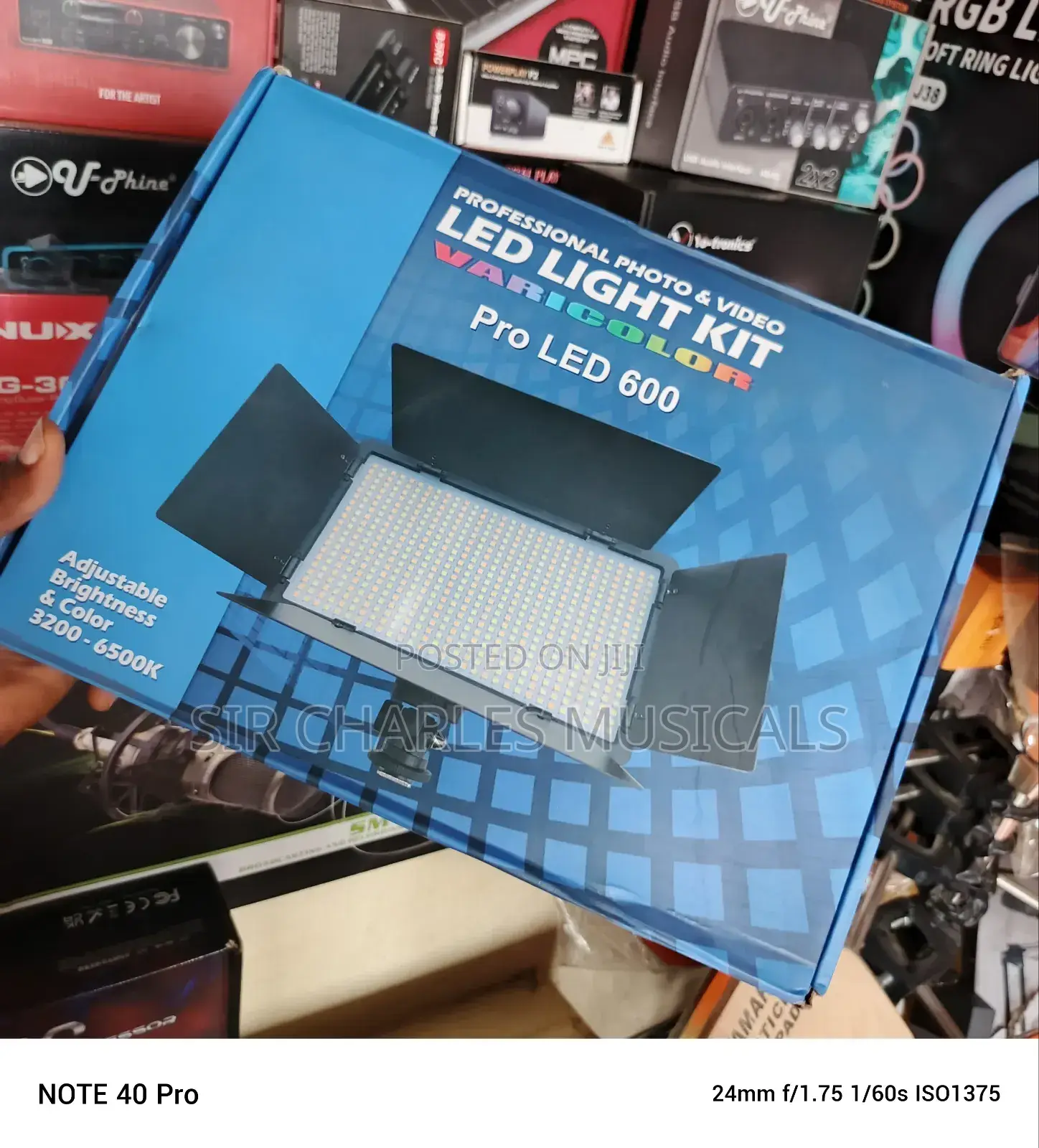 Professional Photo Video LED Light Kit Pro LED 600