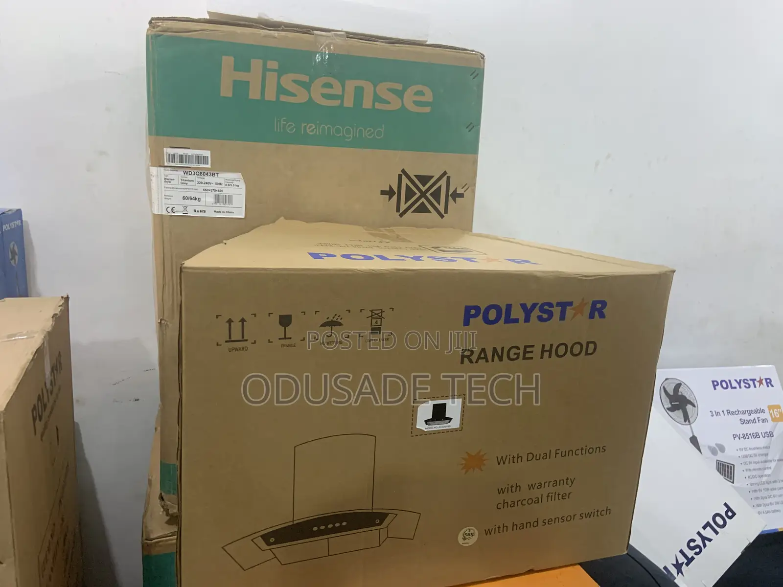 "Pv600 9BD" Polystar Range Hood User Friendly
