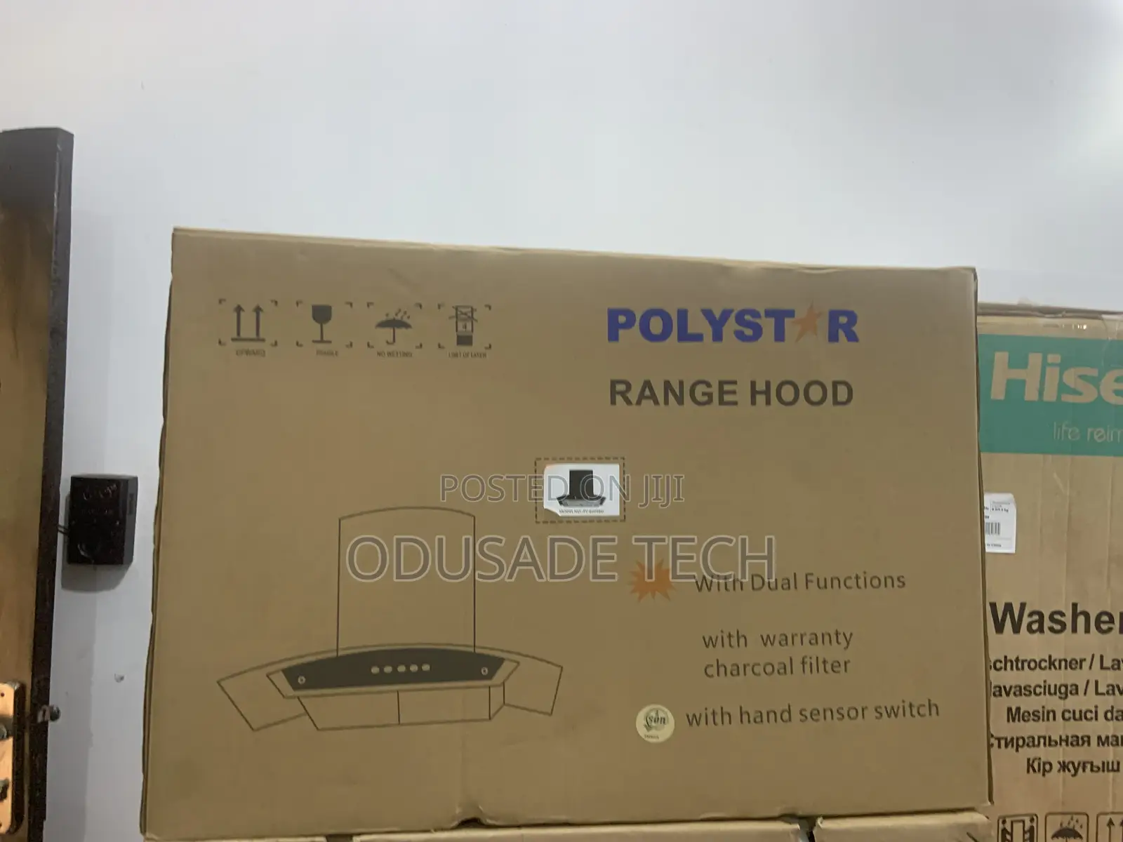 Wall Mounted "Pv600 9BD" Polystar Rangehood
