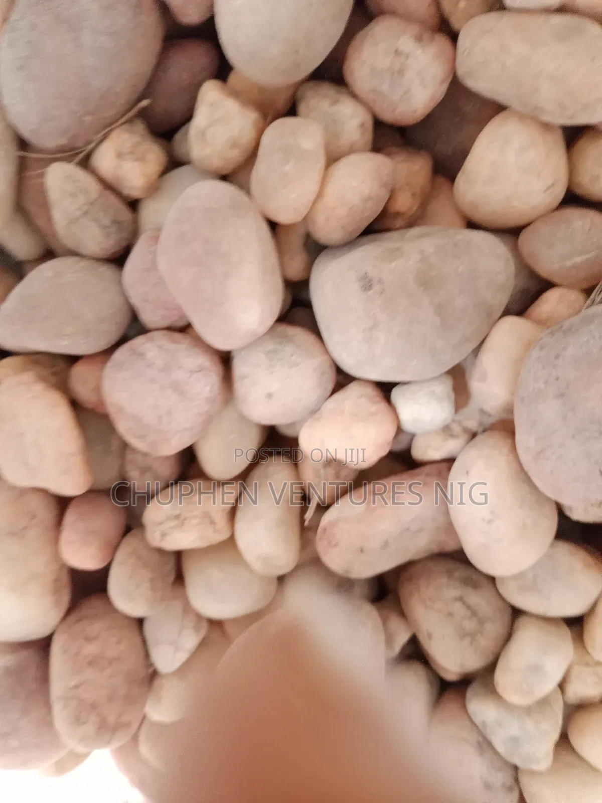 Red Clay Colored Decorative Stones Chips