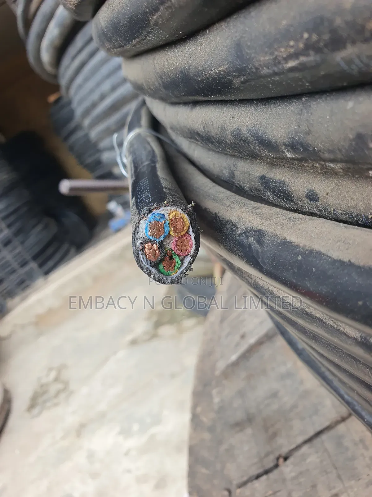 10mm 5core PVC/PVC Cable