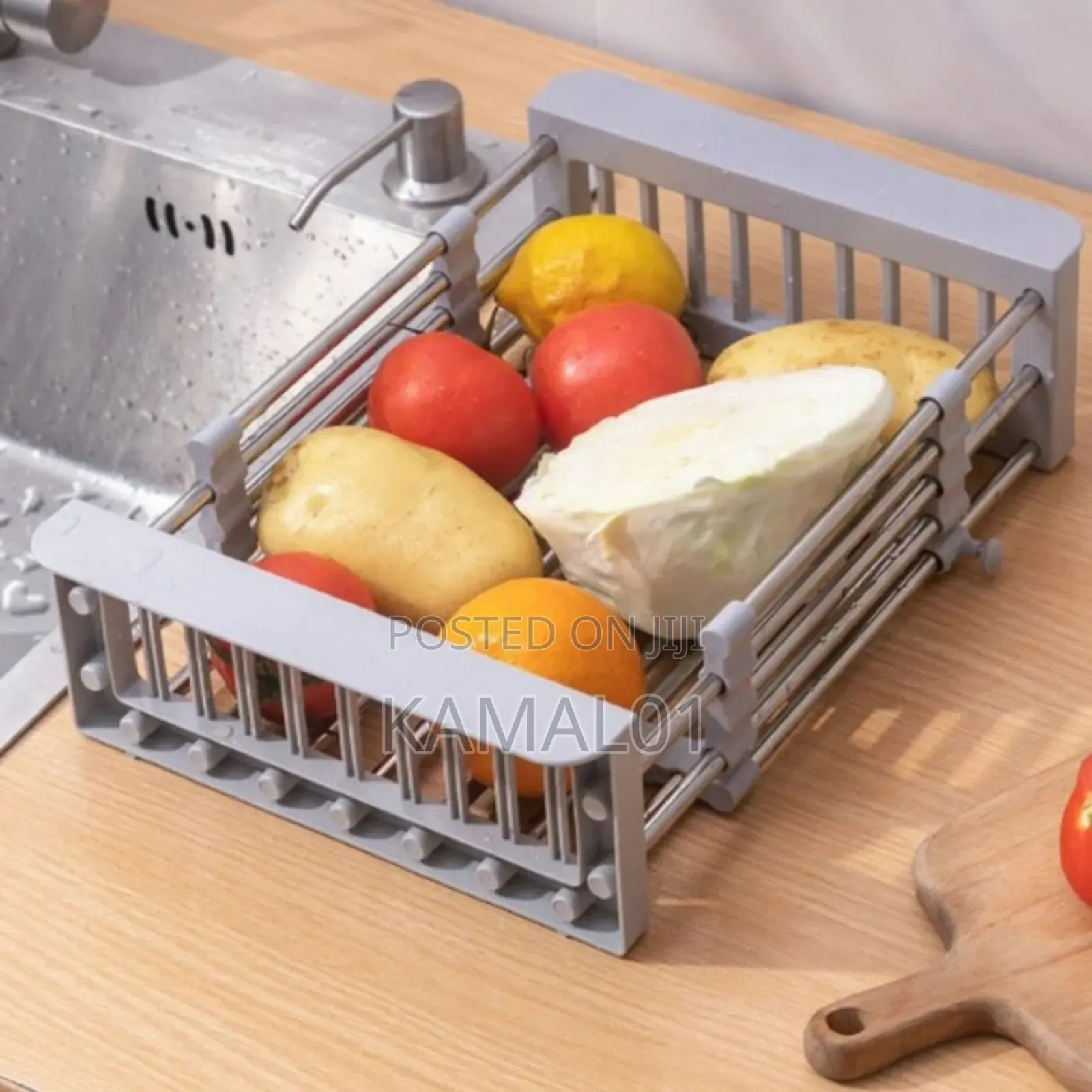 Dish Drying Rack Expendable Multiple Uses Stainless Steel