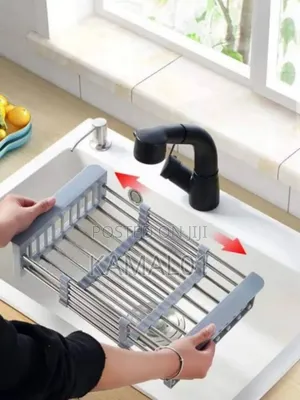 Dish Drying Rack Expendable Multiple Uses Stainless Steel