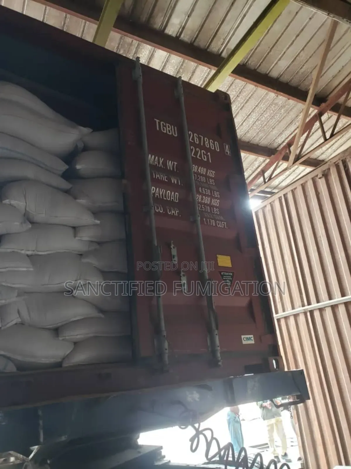 Loaded Container Fumigation