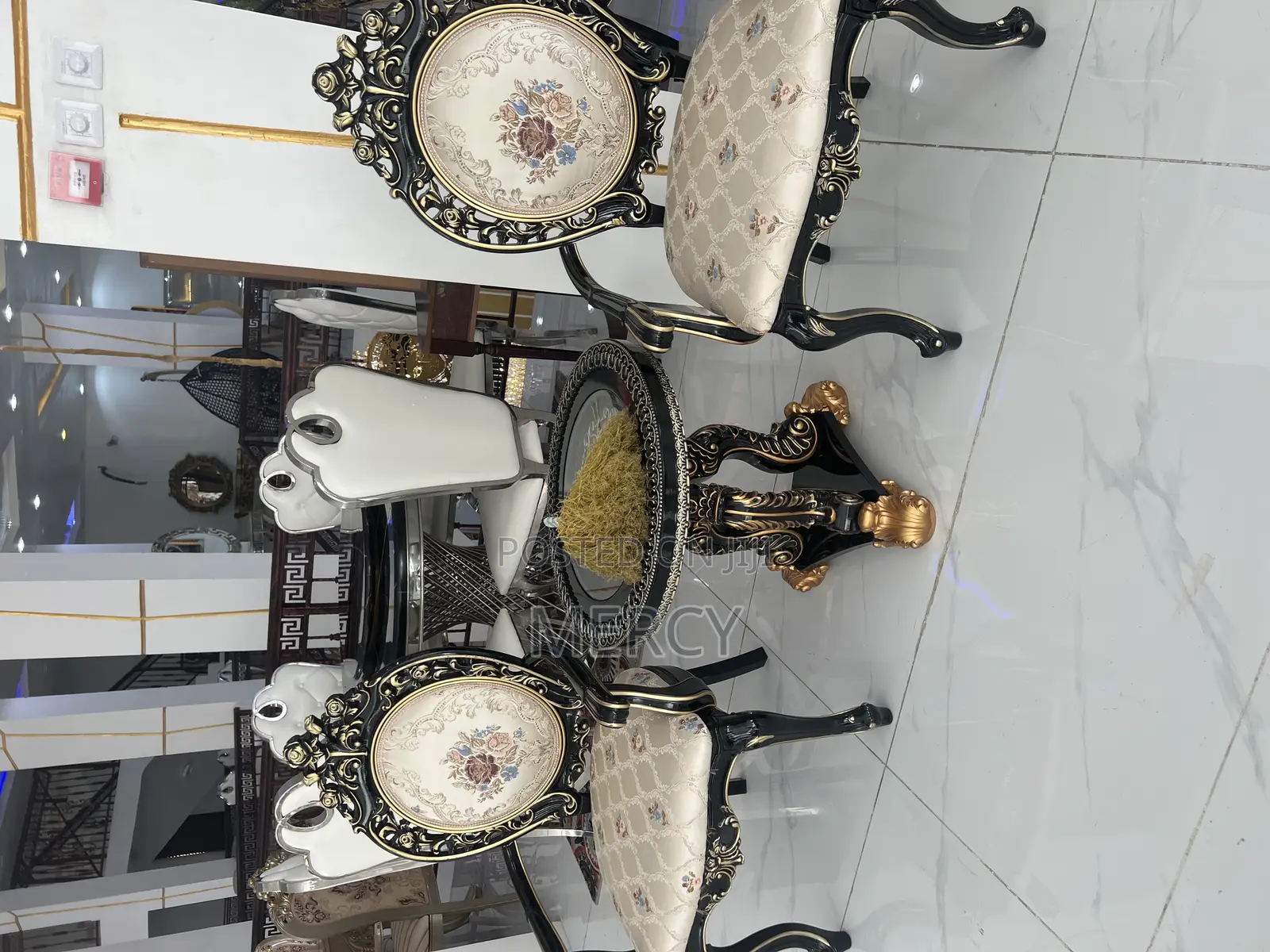 Console Table and Chairs