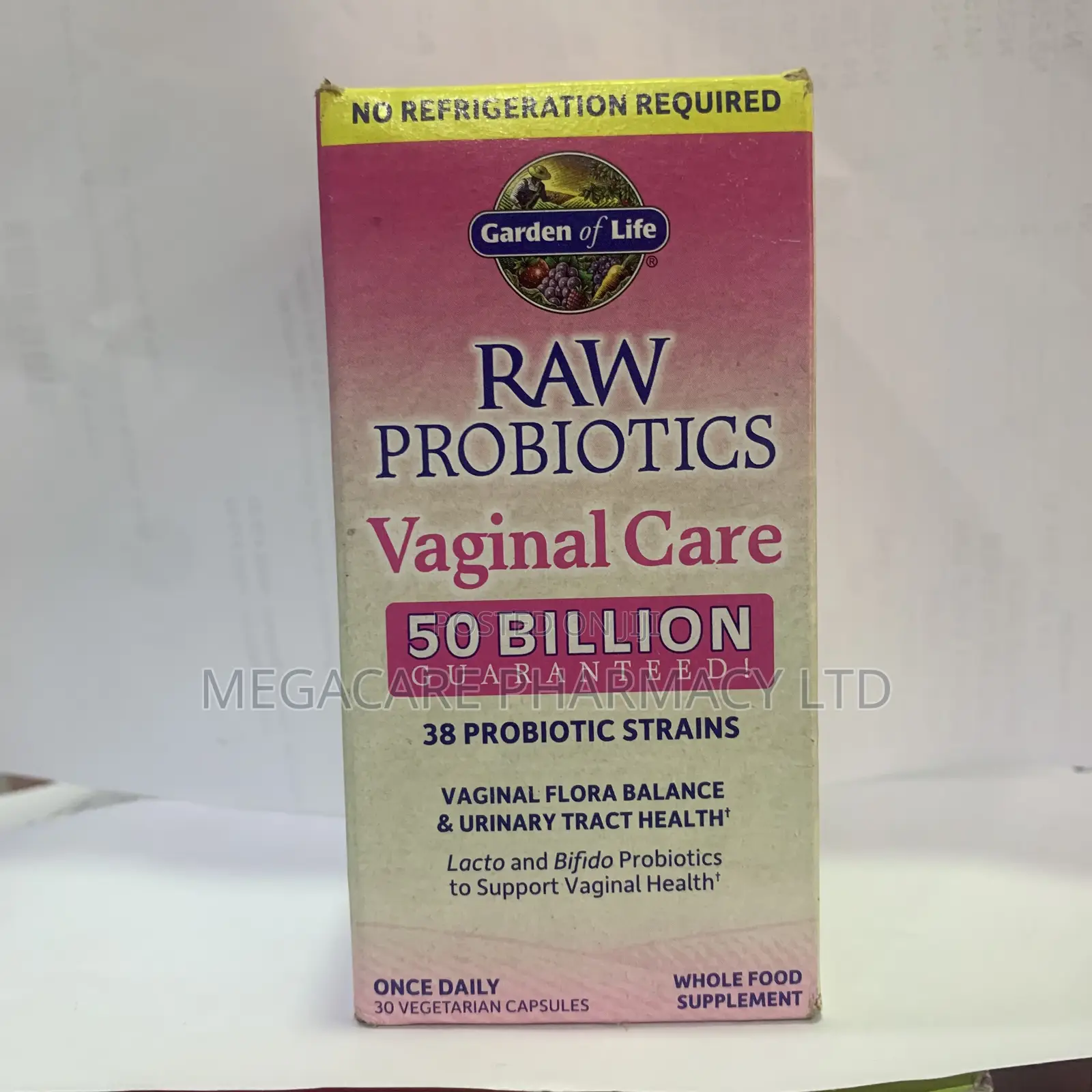 Raw Probiotics Vaginal Care