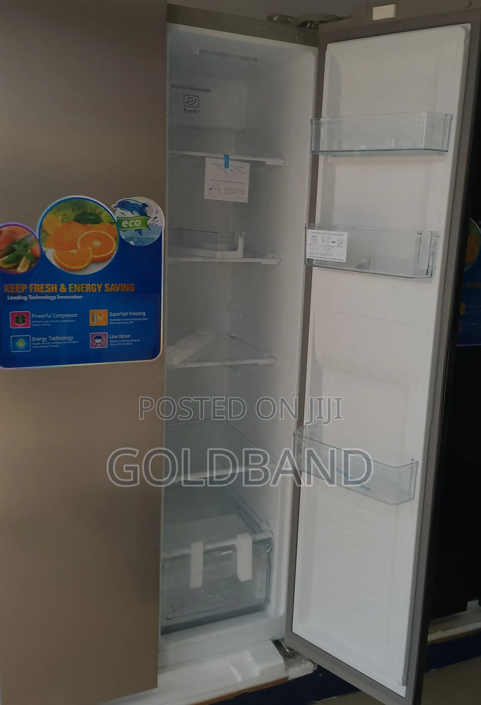 The Fast Selling 436L Polystar Fridge Pv-Sbs666wd-Inv"