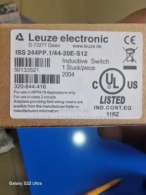 Leuze Inductive Sensor | Iss 244pp.1/44-20e-S12