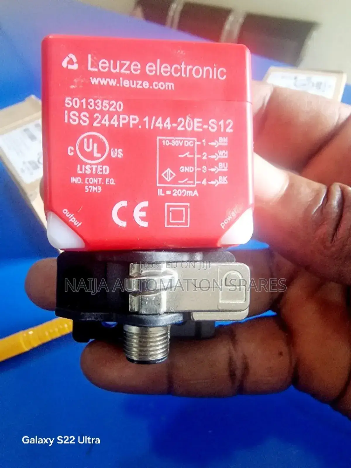 Leuze Inductive Sensor | Iss 244pp.1/44-20e-S12