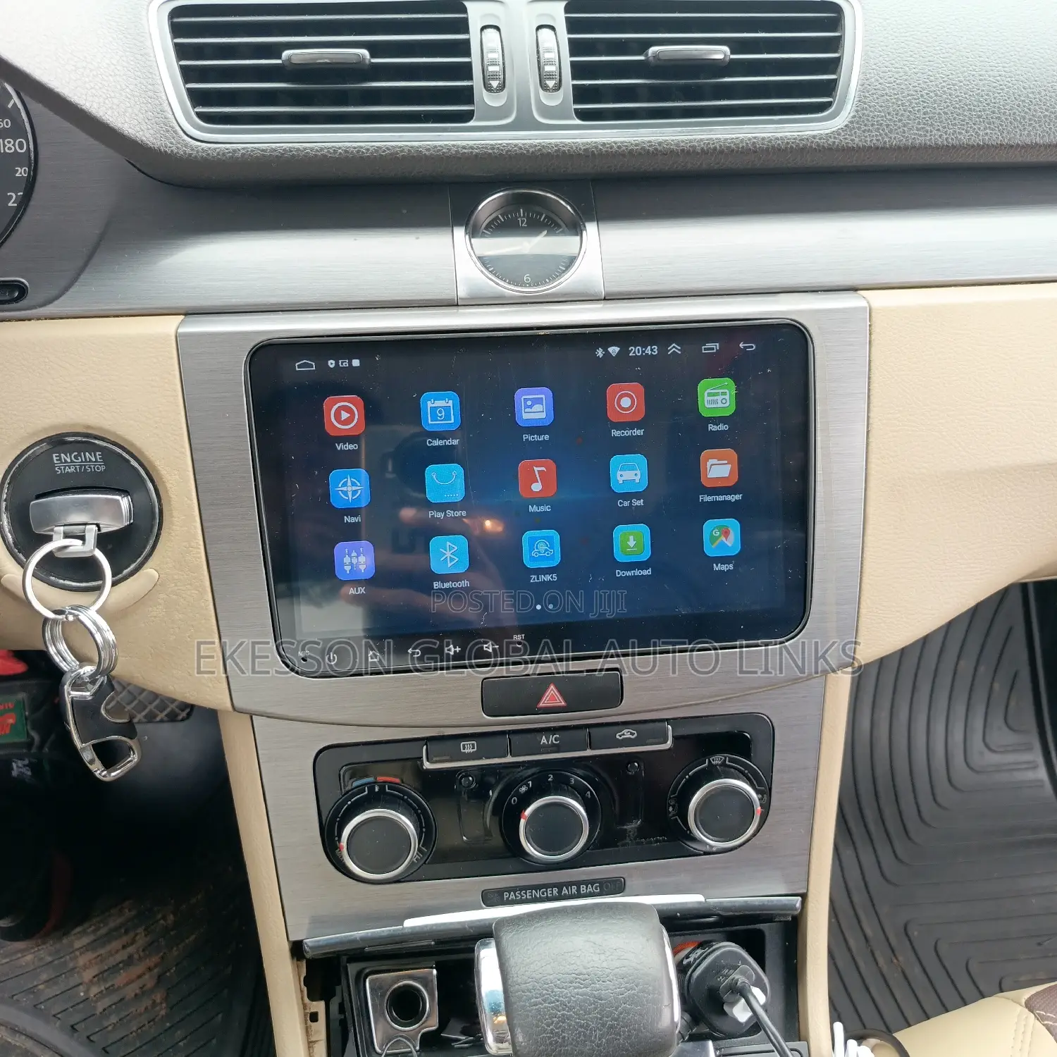 Passat 2008- 2013 Latest Android Screen+ Reverse Camera