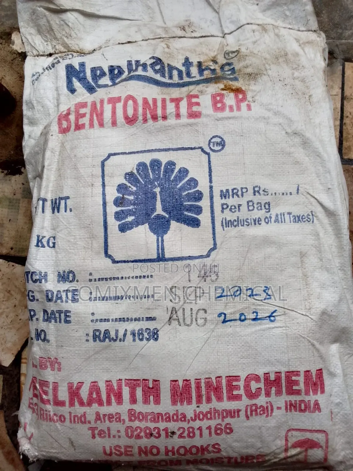 Bentonite Pharmaceutical Grade