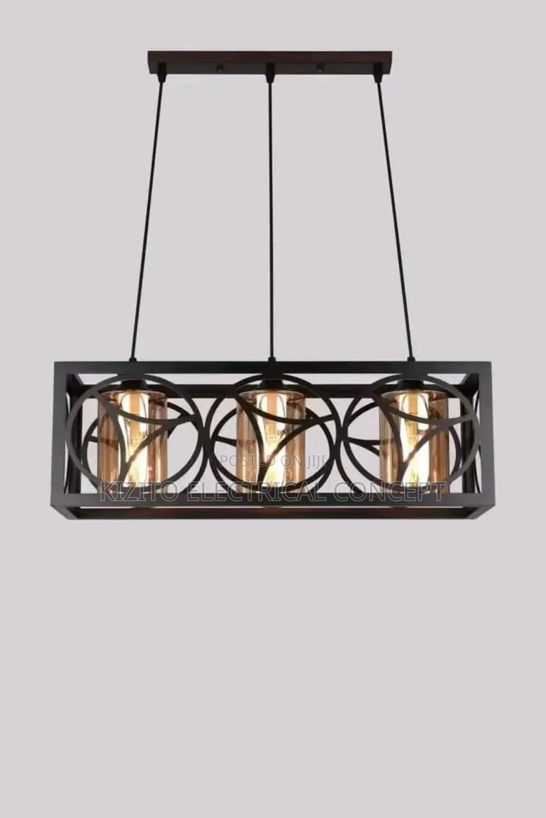 Retro 3 in 1 Dropping Pendant Crystal Chandalier